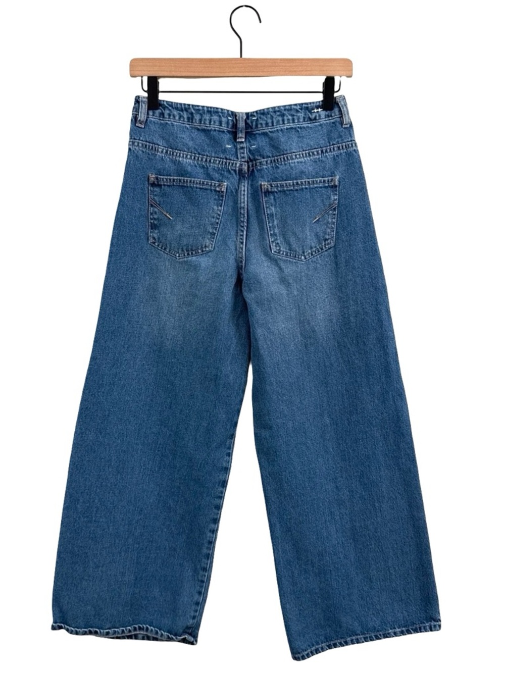 Habitual Denim Barrel Wide Leg High-Rise Jeans - Blue - Picture 5 of 14